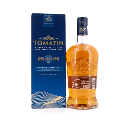 Tomatin 8 Jahre Bourbon & Oloroso Sherry Casks Literflasche 1 Liter/ 40.0% vol Produktbild