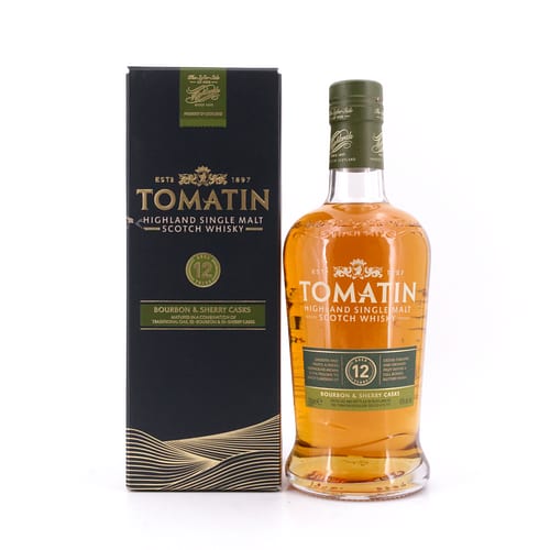 Tomatin Bourbon & Sherry Casks 12 Jahre 0,70 Liter/ 43.0% vol Produktbild