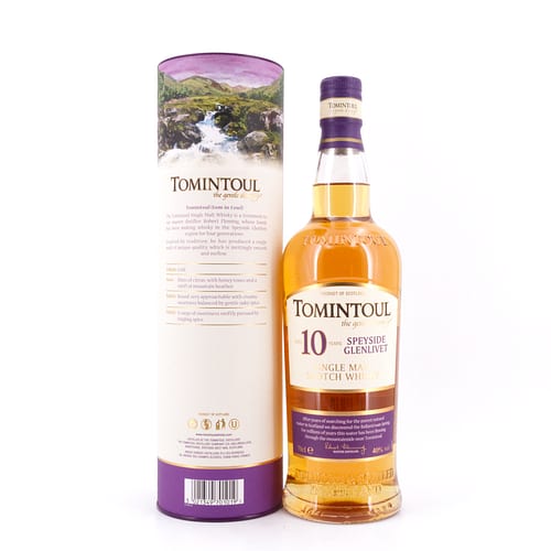 Tomintoul 10 Jahre the gentle dram 0,70 Liter/ 40.0% vol Produktbild