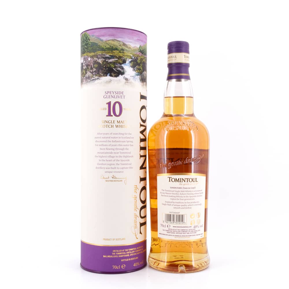 Tomintoul 10 Jahre the gentle dram 0,70 Liter/ 40.0% vol Produktbild
