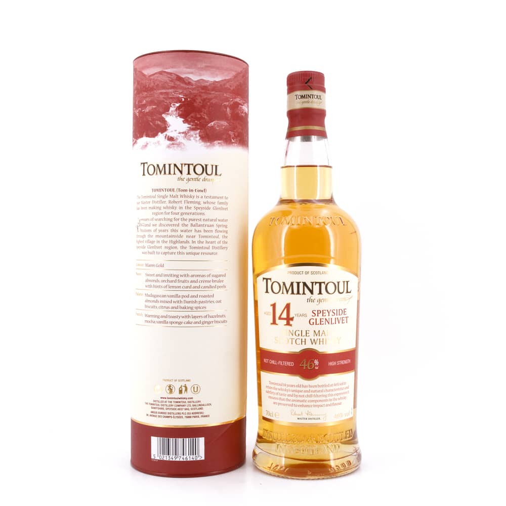 Tomintoul 14 Jahre 0,70 Liter/ 46.0% vol Produktbild