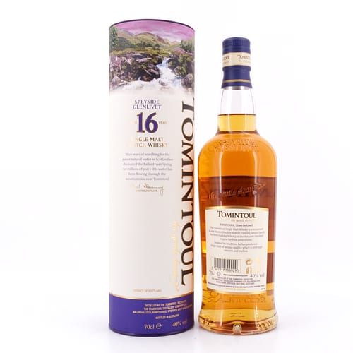 Tomintoul 16 Jahre 0,70 Liter/ 40.0% vol Produktbild