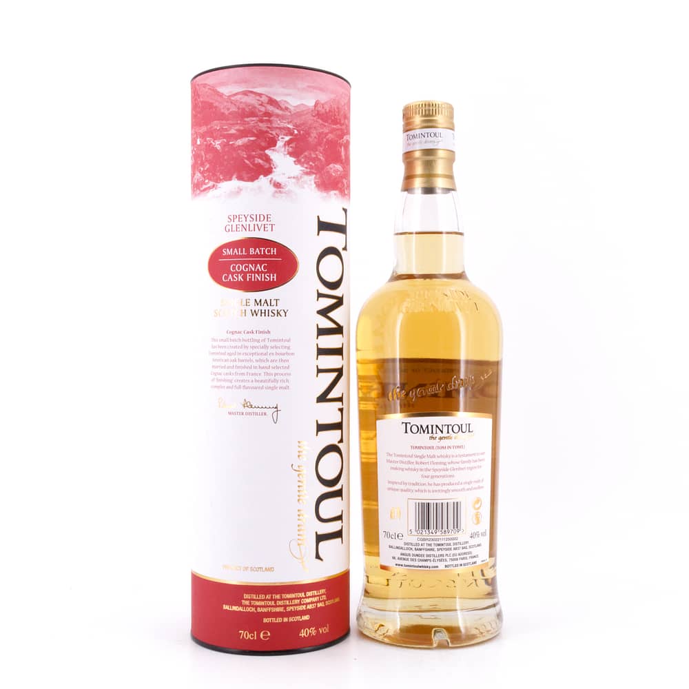 Tomintoul Cognac Cask Finish 0,70 Liter/ 40.0% vol Produktbild