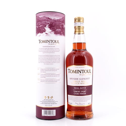 Tomintoul Tawny Port Cask Finish 0,70 Liter/ 40.0% vol Produktbild
