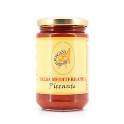 TOSCANA intavola Salsa Mediterranea Piccante Tomatensauce mit scharfer Paprika Produktbild