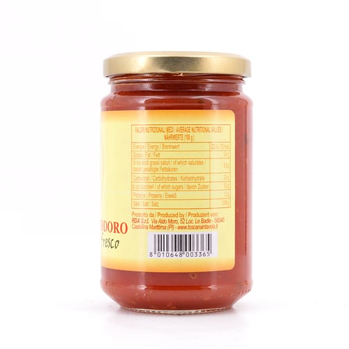 TOSCANA intavola Sugo Di Pomodoro al Basilico fresco Tomatensauce mit Basilikum 290 Gramm Produktbild