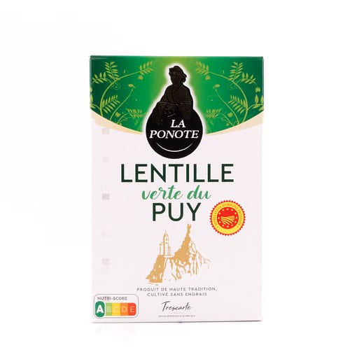 Trescarte Lentille PUY Grüne Linsen AOC aus Puy 500 Gramm Produktbild