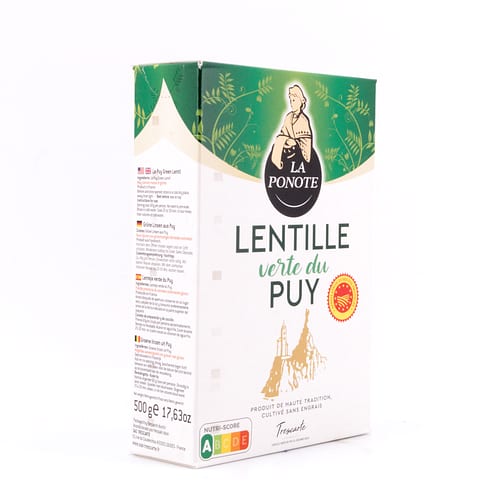 Trescarte Lentille PUY Grüne Linsen AOC aus Puy 500 Gramm Produktbild