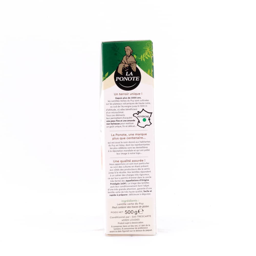 Trescarte Lentille PUY Grüne Linsen AOC aus Puy 500 Gramm Produktbild