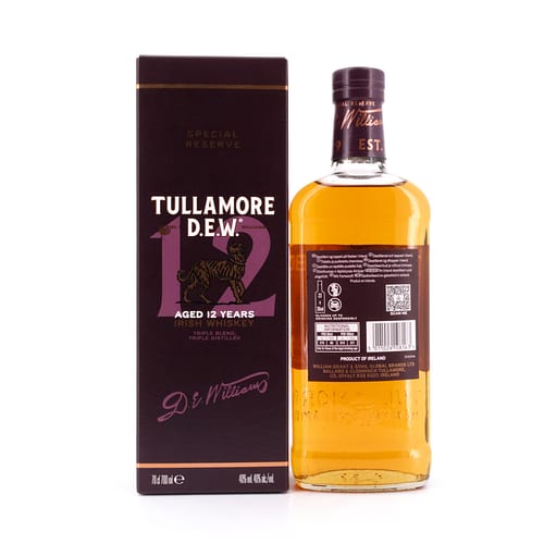 Tullamore Dew 12 Jahre 0,70 Liter/ 40.0% vol Produktbild