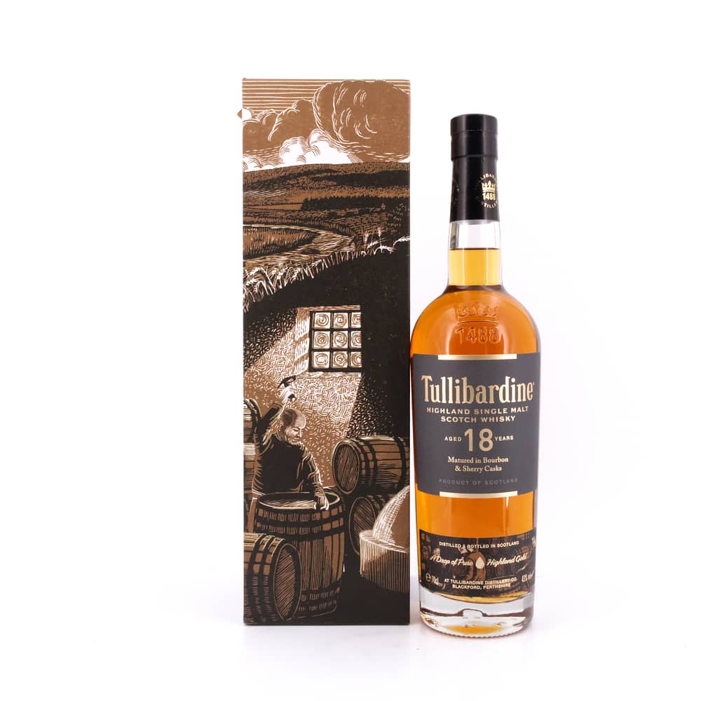 Tullibardine 18 Jahre 0,70 Liter/ 43.0% vol Produktbild
