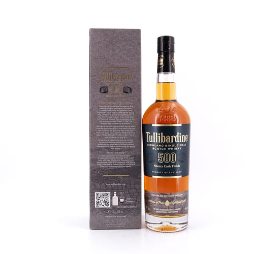 Tullibardine 500 Sherry finish 0,70 Liter/ 43.0% vol Produktbild