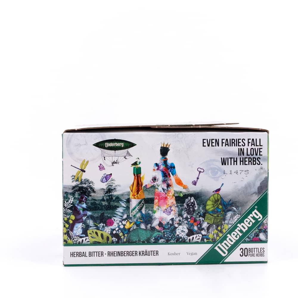 Underberg Kräuterlikör 30 x 0,02l Fläschchen 0,60 Liter/ 44.0% vol Produktbild