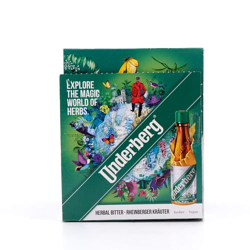 Underberg Kräuterlikör 30 x 0,02l Fläschchen 0,60 Liter/ 44.0% vol Produktbild