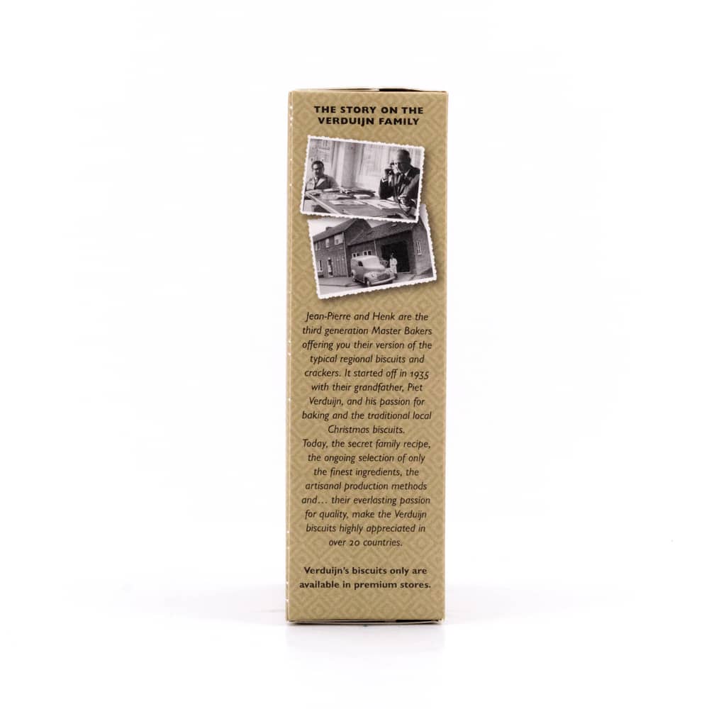 Verduijn's Honey Mustard Wafer Crackers Käse-Waffeln mit Honig und Senf 75 Gramm Produktbild