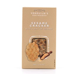 Verduijn's Sesame Cracker Waffeln mir Sesam und Meersalz Produktbild