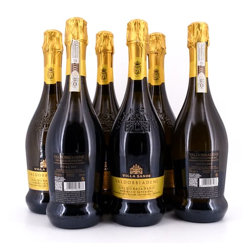 Villa Sandi Prosecco Valdobbiadene Superiore Spumante DOCG Extra Dry 6er Sparset 4,50 Liter/ 11.0% vol Produktbild