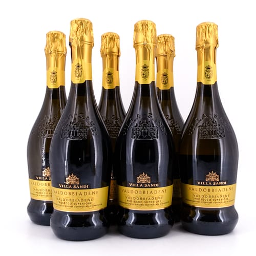 Villa Sandi Prosecco Valdobbiadene Superiore Spumante DOCG Extra Dry 6er Sparset 4,50 Liter/ 11.0% vol Produktbild