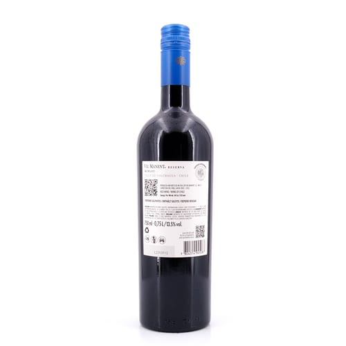 Viu Manent Reserva Merlot 2022 0,750 Liter/ 13.5% vol Produktbild