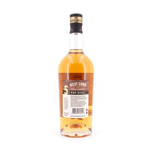 West Cork 5 Jahre  Pot Still Whiskey 0,70 Liter/ 43.0% vol Produktbild