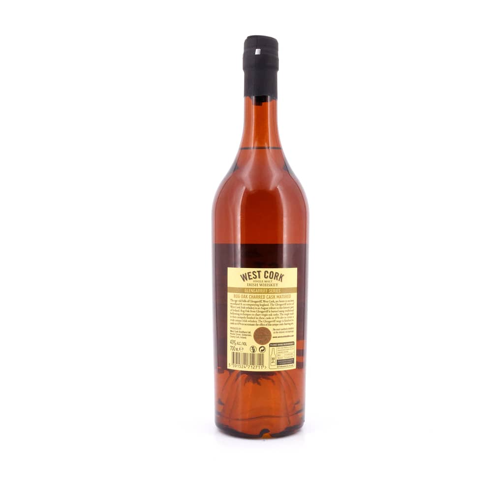 West Cork Glengarriff Series Bog Oak Charred Cask 0,70 Liter/ 43.0% vol Produktbild