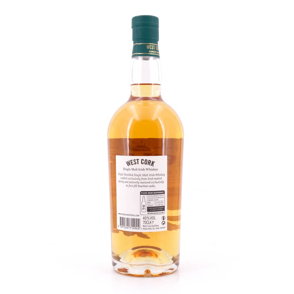 West Cork Single Malt Irish Whiskey 0,70 Liter/ 40.0% vol Produktbild