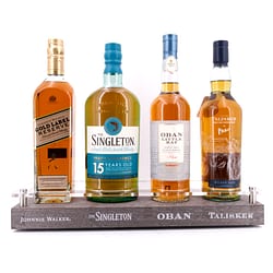 whiskyworld Exklusive Malt Selektion mit Barständer Produktbild