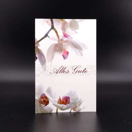 whiskyworld Glückwunschkarte "Alles Gute" 1 Stück Produktbild