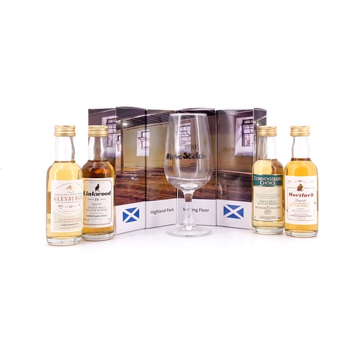whiskyworld LoveScotch Miniaturen-Set Motiv Highland Park Malting Floor 0,20 Liter/ 43.0% vol Produktbild