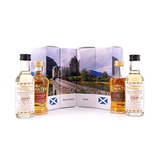 whiskyworld Miniaturen-Set II Motiv Eilean Donan Castle 4 Miniaturen je 5cl 0,20 Liter/ 53.2% vol Produktbild