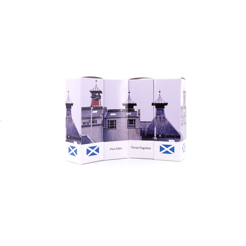 whiskyworld Miniaturen-Set Motiv "Three Pagodas" The Un-chillfiltered-Set 0,20 Liter/ 46.3% vol Produktbild