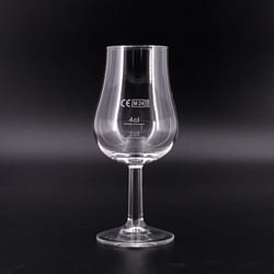 whiskyworld Nosing Glas ohne Aufdruck mit Eichstrich 2 / 4 cl  Maße ca. H 13cm ; D 4/6cm Produktbild