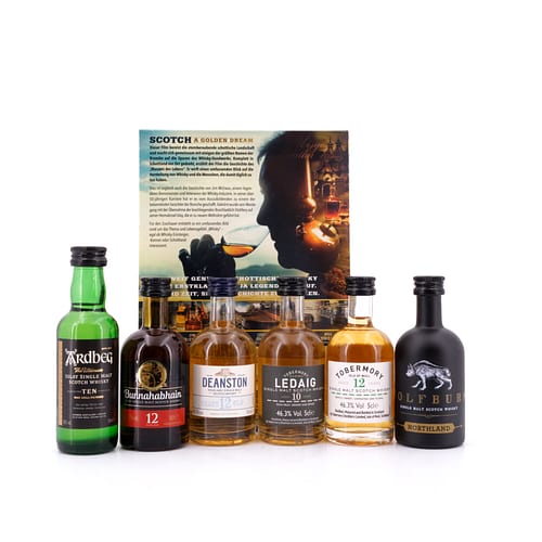 whiskyworld The Non-Chillfiltered Tasting Set Natural Color 0,30 Liter/ 46.2% vol Produktbild