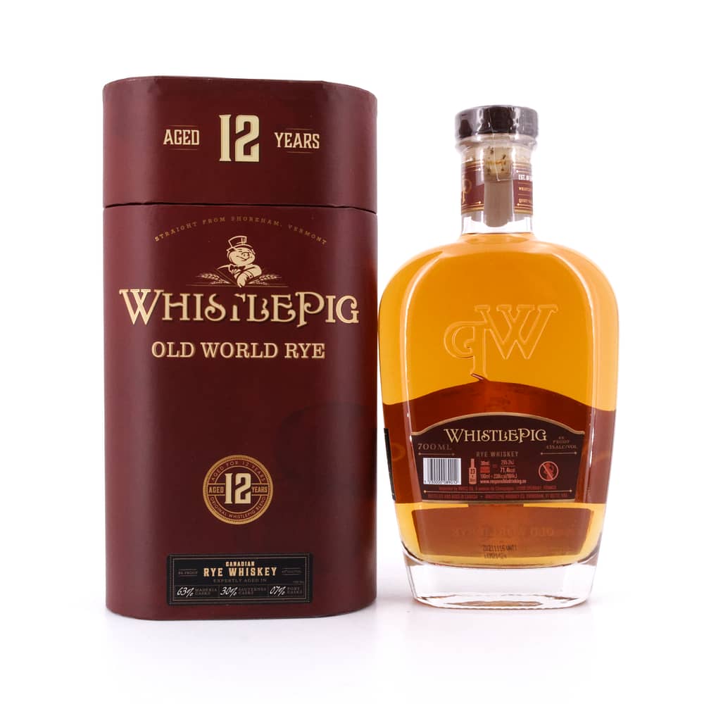 Whistlepig Rye 12 Jahre 0,70 Liter/ 43.0% vol Produktbild