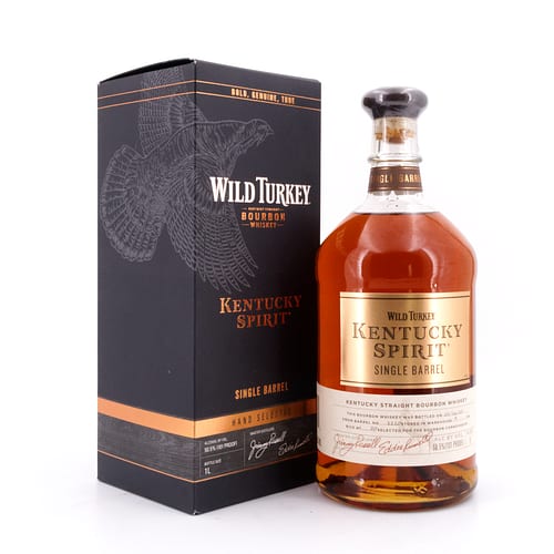 Wild Turkey Kentucky Spirit Single Barrel Straight Bourbon Whiskey Literflasche 1 Liter/ 50.5% vol Produktbild