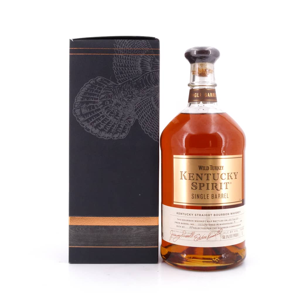 Wild Turkey Kentucky Spirit Single Barrel Straight Bourbon Whiskey Literflasche 1 Liter/ 50.5% vol Produktbild