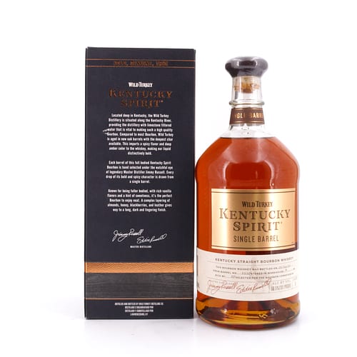 Wild Turkey Kentucky Spirit Single Barrel Straight Bourbon Whiskey Literflasche 1 Liter/ 50.5% vol Produktbild