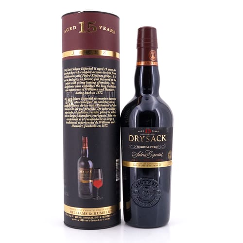 Williams & Humbert Dry Sack Medium Sweet Solera Especial 15 Jahre 0,50 Liter/ 20.5% vol Produktbild