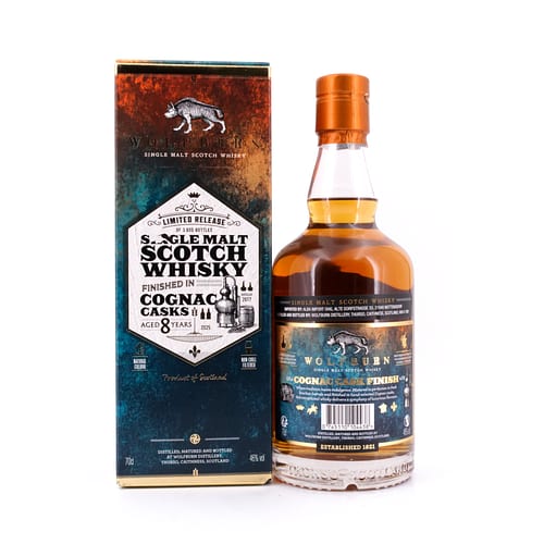 Wolfburn 8 Jahre Cognac Cask Release 0,70 Liter/ 46.0% vol Produktbild