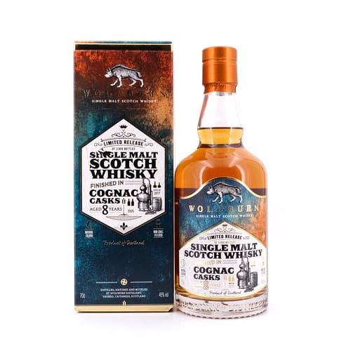 Wolfburn 8 Jahre Cognac Cask Release 0,70 Liter/ 46.0% vol Produktbild
