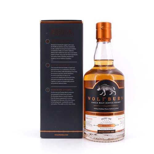 Wolfburn Aurora 50% Sherry Oak 0,70 Liter/ 46.0% vol Produktbild