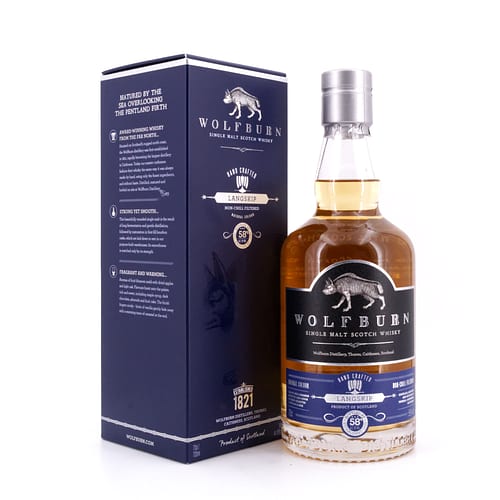 Wolfburn Langskip Batch strength 0,70 Liter/ 58.0% vol Produktbild