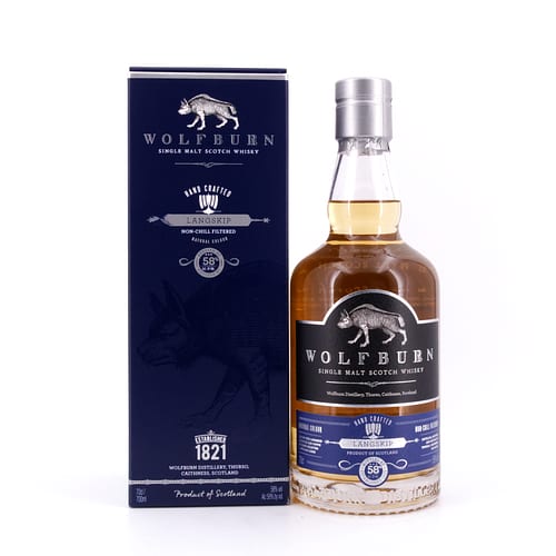 Wolfburn Langskip Batch strength 0,70 Liter/ 58.0% vol Produktbild