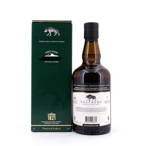 Wolfburn Morven lightly peated 0,70 Liter/ 46.0% vol Produktbild