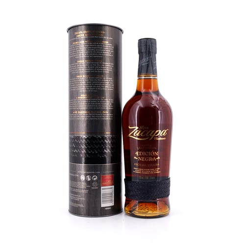 Zacapa Edicion Negra Solera Gran Reserva Sistema Solera 0,70 Liter/ 43.0% vol Produktbild