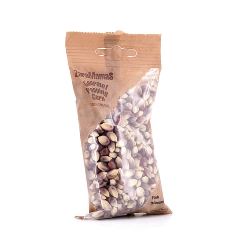 ZaraMama Popcorn Pink Blossom 100% Gentechnikfrei 90 Gramm Produktbild
