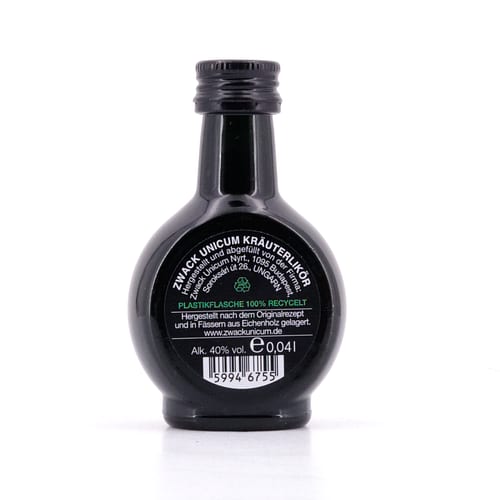 Zwack Unicum Miniatur Kräuterlikör 0,040 Liter/ 40.0% vol Produktbild