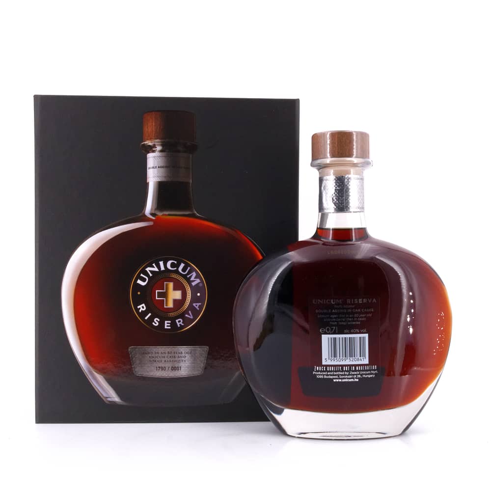 Zwack Unicum Riserva 0,70 Liter/ 40.0% vol Produktbild