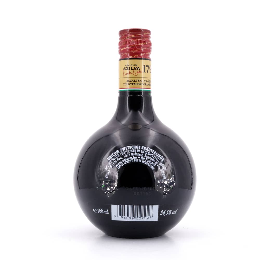 Zwack Unicum Zwetschke auf gedörrten Zwetschken im Eichenholzfass gereift 0,70 Liter/ 34.5% vol Produktbild
